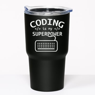 Coding Is My Superpower Coder Code Software Programmer Tumbler