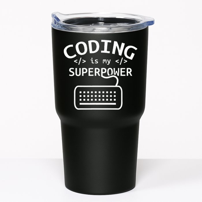 Coding Is My Superpower Coder Code Software Programmer Tumbler