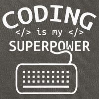 Coding Is My Superpower Coder Code Software Programmer Cotton Canvas Backpack