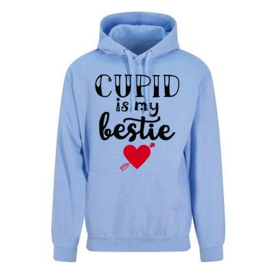 Cupid Is My Bestie Unisex Gift Unisex Surf Hoodie