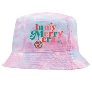 Christmas In My Merry Era Xmas Holiday Christmas Tie-Dyed Bucket Hat