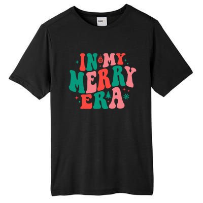 Christmas In My Merry Era Xmas Holiday Christmas Tall Fusion ChromaSoft Performance T-Shirt