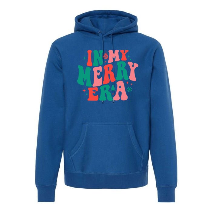 Christmas In My Merry Era Xmas Holiday Christmas Premium Hoodie