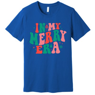 Christmas In My Merry Era Xmas Holiday Christmas Premium T-Shirt