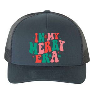 Christmas In My Merry Era Xmas Holiday Christmas Yupoong Adult 5-Panel Trucker Hat