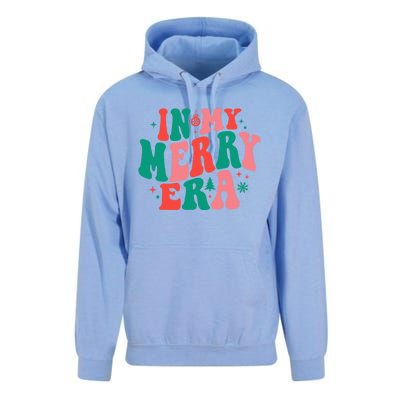 Christmas In My Merry Era Xmas Holiday Christmas Unisex Surf Hoodie