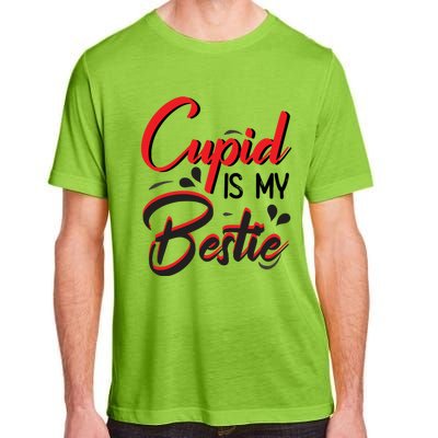 Cupid Is My Bestie Cupid Valentine's Day Costume Funny Gift Adult ChromaSoft Performance T-Shirt