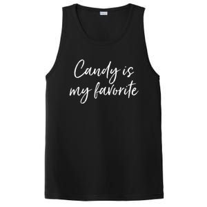 Candy Is My Favorite National Jelly Bean Day Funny Gift PosiCharge Competitor Tank