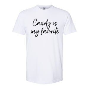 Candy Is My Favorite National Jelly Bean Day Funny Gift Softstyle CVC T-Shirt