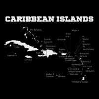 Caribbean Islands Map, West Indies Maps, Caribbean Maps Button