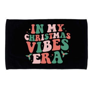 Christmas In My Christmas Vibes Era Xmas Holiday Christmas Cool Gift Microfiber Hand Towel