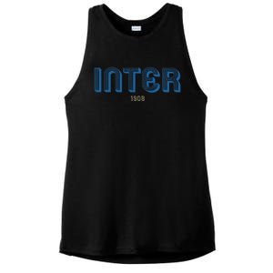 Cool Inter Milan 1908 Soccer Team Ladies PosiCharge Tri-Blend Wicking Tank