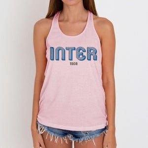 Cool Inter Milan 1908 Soccer Team Women's Knotted Racerback Tank