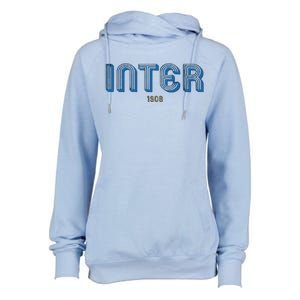 Cool Inter Milan 1908 Soccer Team Womens Funnel Neck Pullover Hood