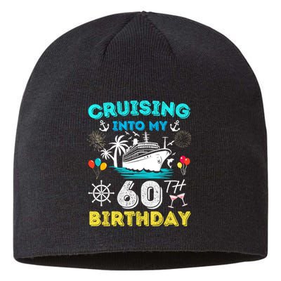 Cruising Into My 60th Birthday Cruise 60 Years Old Ship Trip Sustainable Beanie