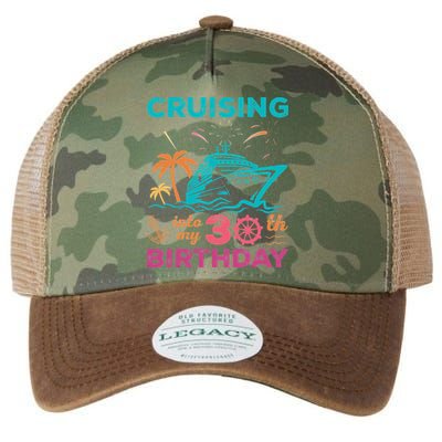 Cruising Into My 30th Birthday Party My Birthday Cruise Legacy Tie Dye Trucker Hat