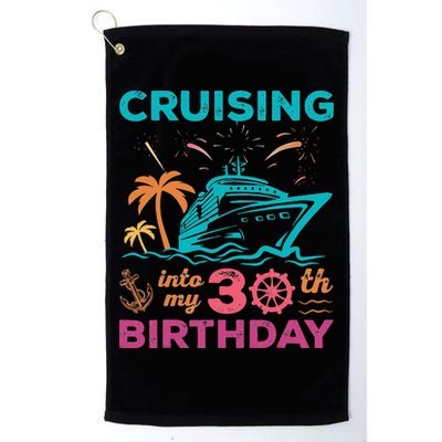 Cruising Into My 30th Birthday Party My Birthday Cruise Golf Towel
