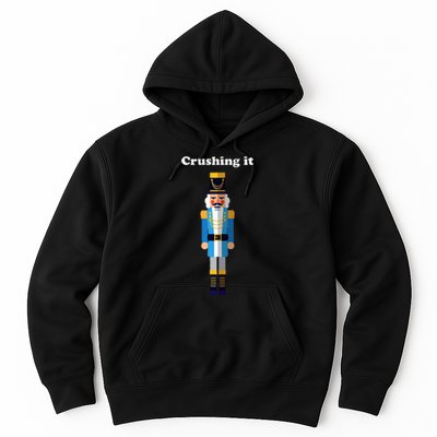 Crushing It Nutcracker Christmas Ugly Sweater Winner Hoodie