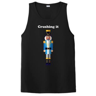 Crushing It Nutcracker Christmas Ugly Sweater Winner PosiCharge Competitor Tank