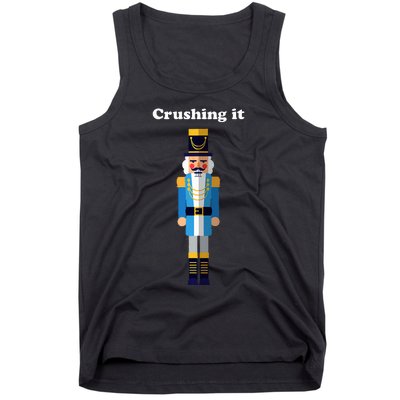 Crushing It Nutcracker Christmas Ugly Sweater Winner Tank Top