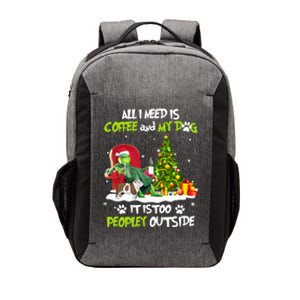 Christmas I Need Is Coffee And My English Bulldog Dog Xmas Cute Gift Vector Backpack