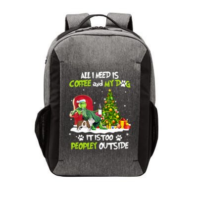 Christmas I Need Is Coffee And My English Bulldog Dog Xmas Cute Gift Vector Backpack