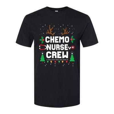 Chemo Infusion Nurse Cute Christmas Gnomes Oncology Nurse Long Sleeve Softstyle CVC T-Shirt