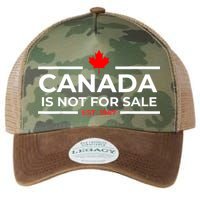 Canada Is Not For Sale 1867 Funny Legacy Tie Dye Trucker Hat