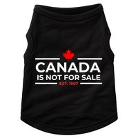 Canada Is Not For Sale 1867 Funny Doggie Tank