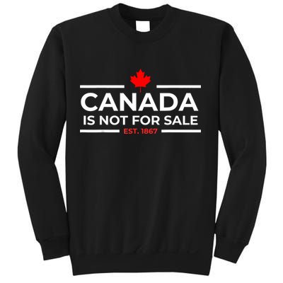Canada Is Not For Sale 1867 Funny Sweatshirt
