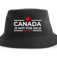 Canada Is Not For Sale 1867 Funny Sustainable Bucket Hat