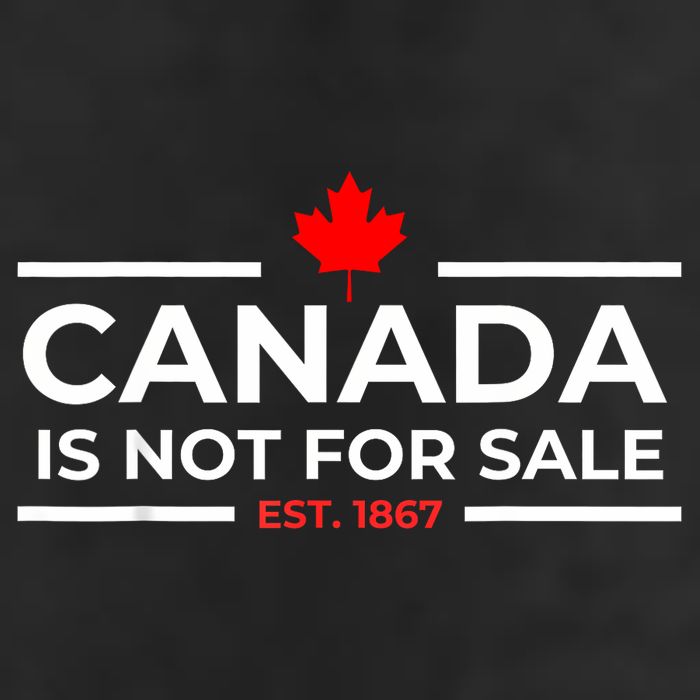 Canada Is Not For Sale 1867 Funny 25L Jumbo Tote