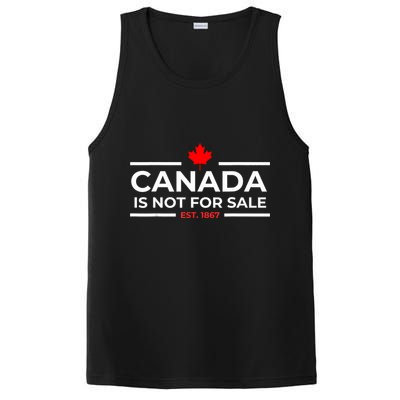Canada Is Not For Sale 1867 Funny PosiCharge Competitor Tank