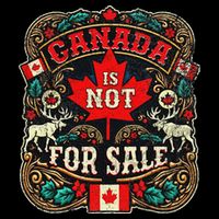 Canada Is Not For Sale Est. 1867 Proud Canadian Cooling Performance Crew T-Shirt
