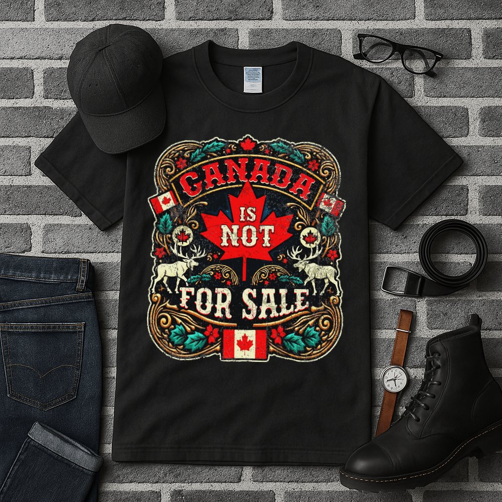 Canada Is Not For Sale Est. 1867 Proud Canadian Tall T-Shirt
