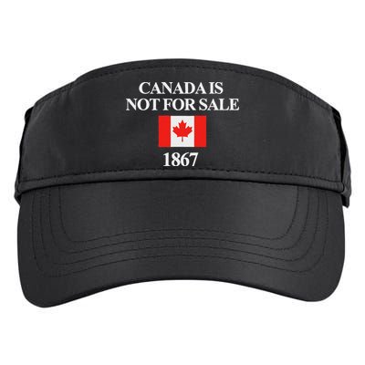 Canada Is Not For Sale 1867 Adult Drive Performance Visor