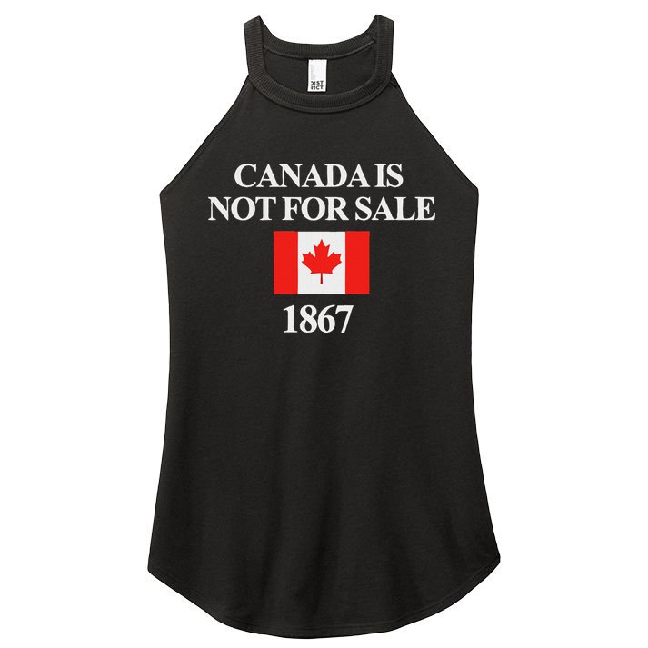 Canada Is Not For Sale 1867 Women's Perfect Tri Rocker Tank