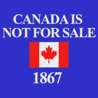 Canada Is Not For Sale 1867 Hoodie