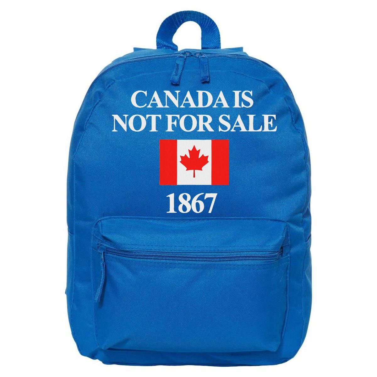 Canada Is Not For Sale 1867 16 in Basic Backpack