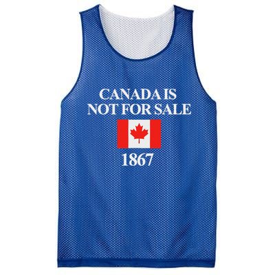 Canada Is Not For Sale 1867 Mesh Reversible Basketball Jersey Tank