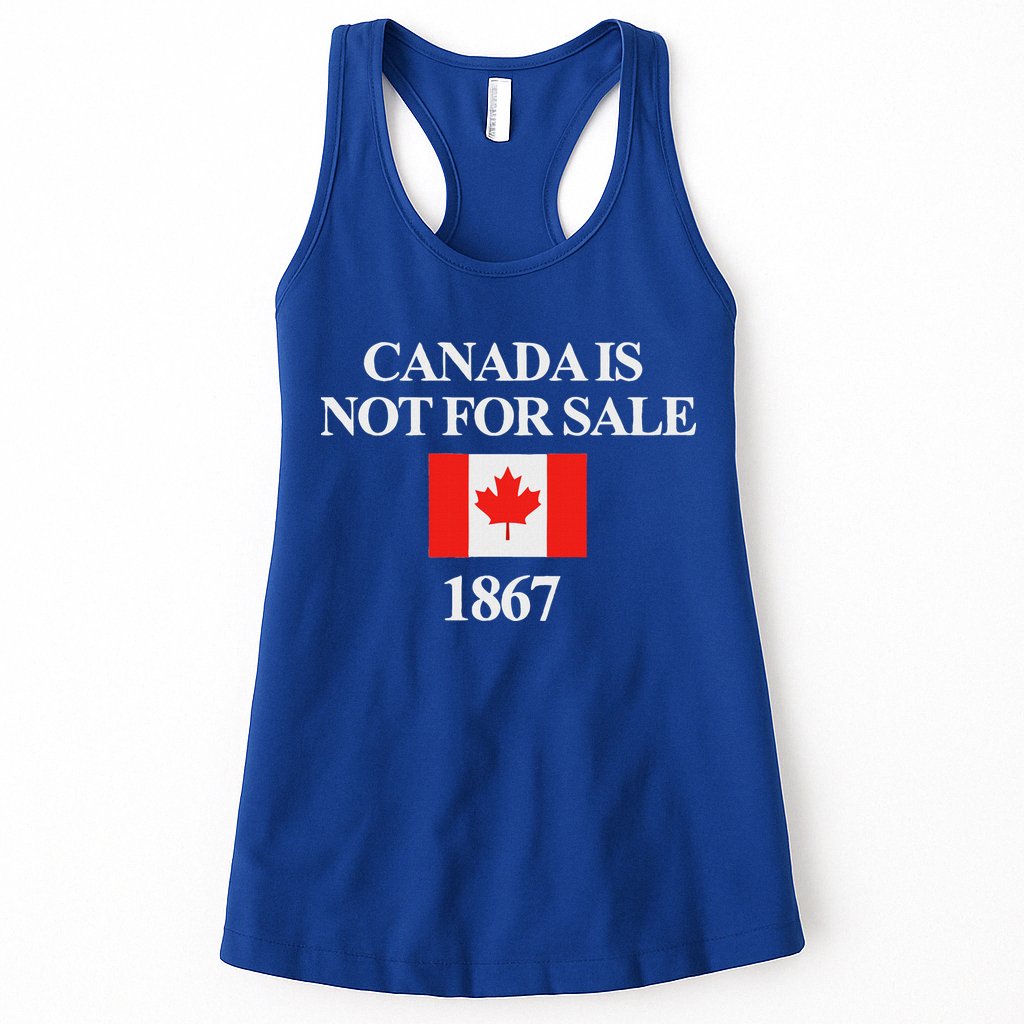 Canada Is Not For Sale 1867 Womens Tank Top