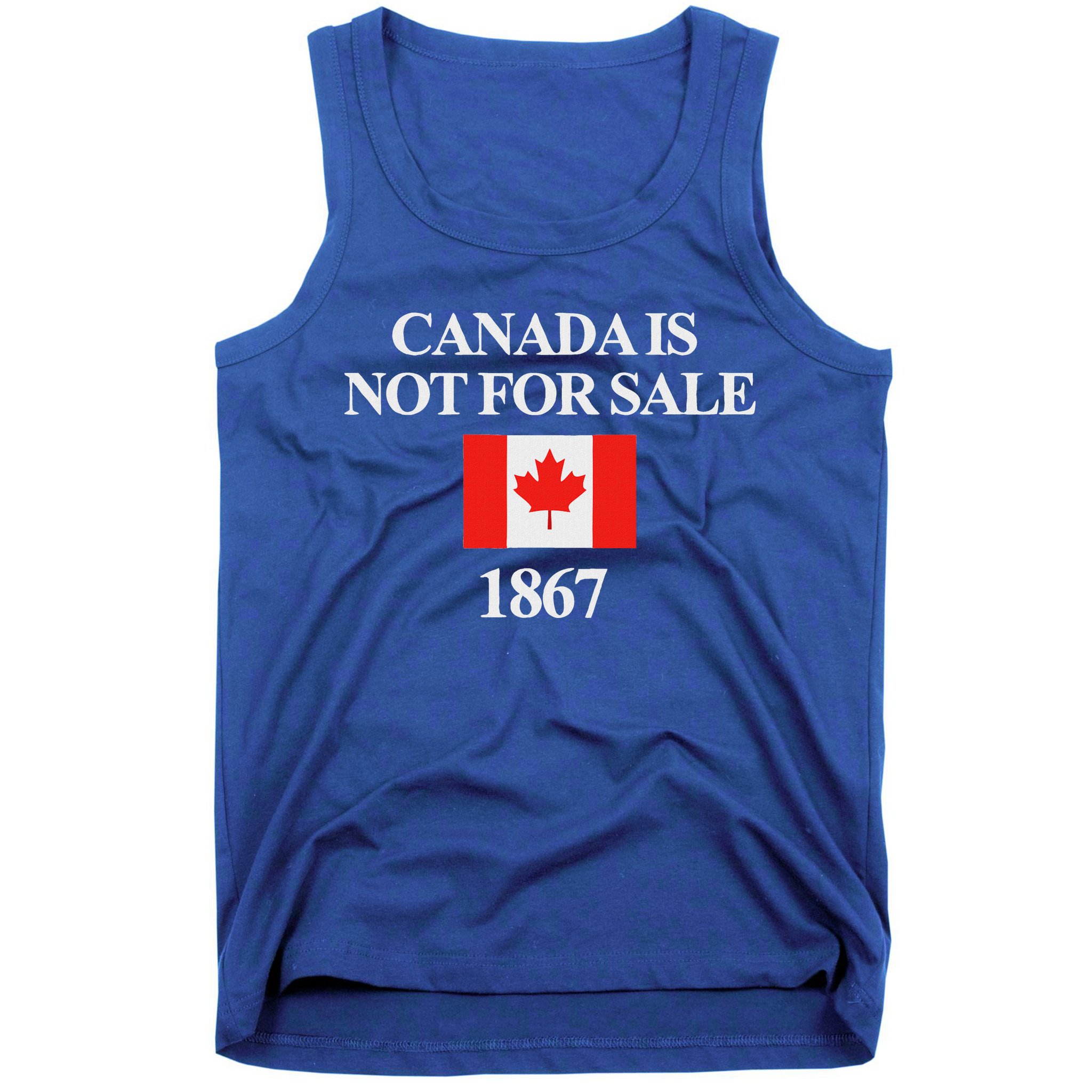 Canada Is Not For Sale 1867 Tank Top