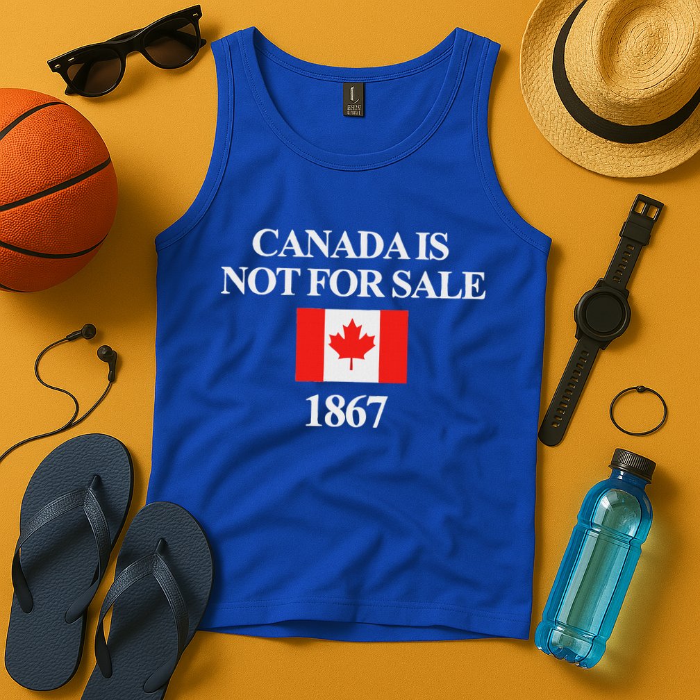 Canada Is Not For Sale 1867 Tank Top