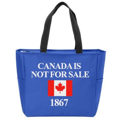Canada Is Not For Sale 1867 Zip Tote Bag