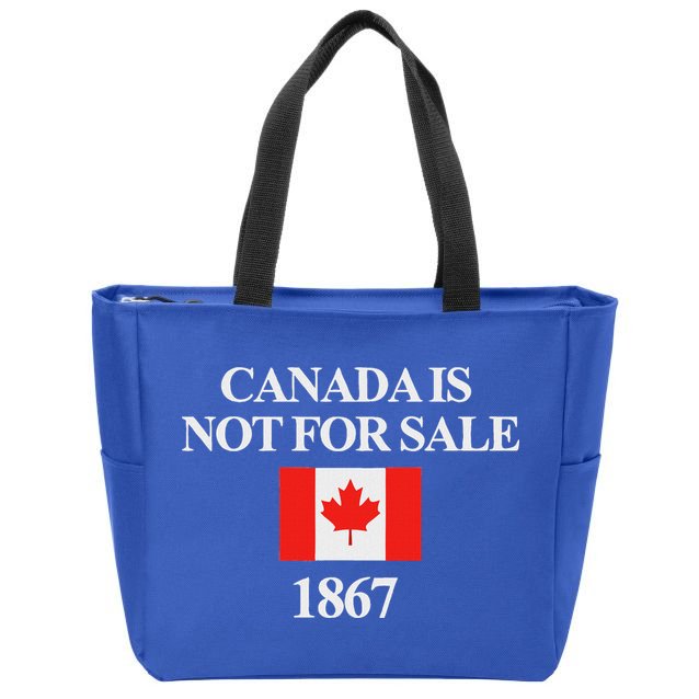 Canada Is Not For Sale 1867 Zip Tote Bag
