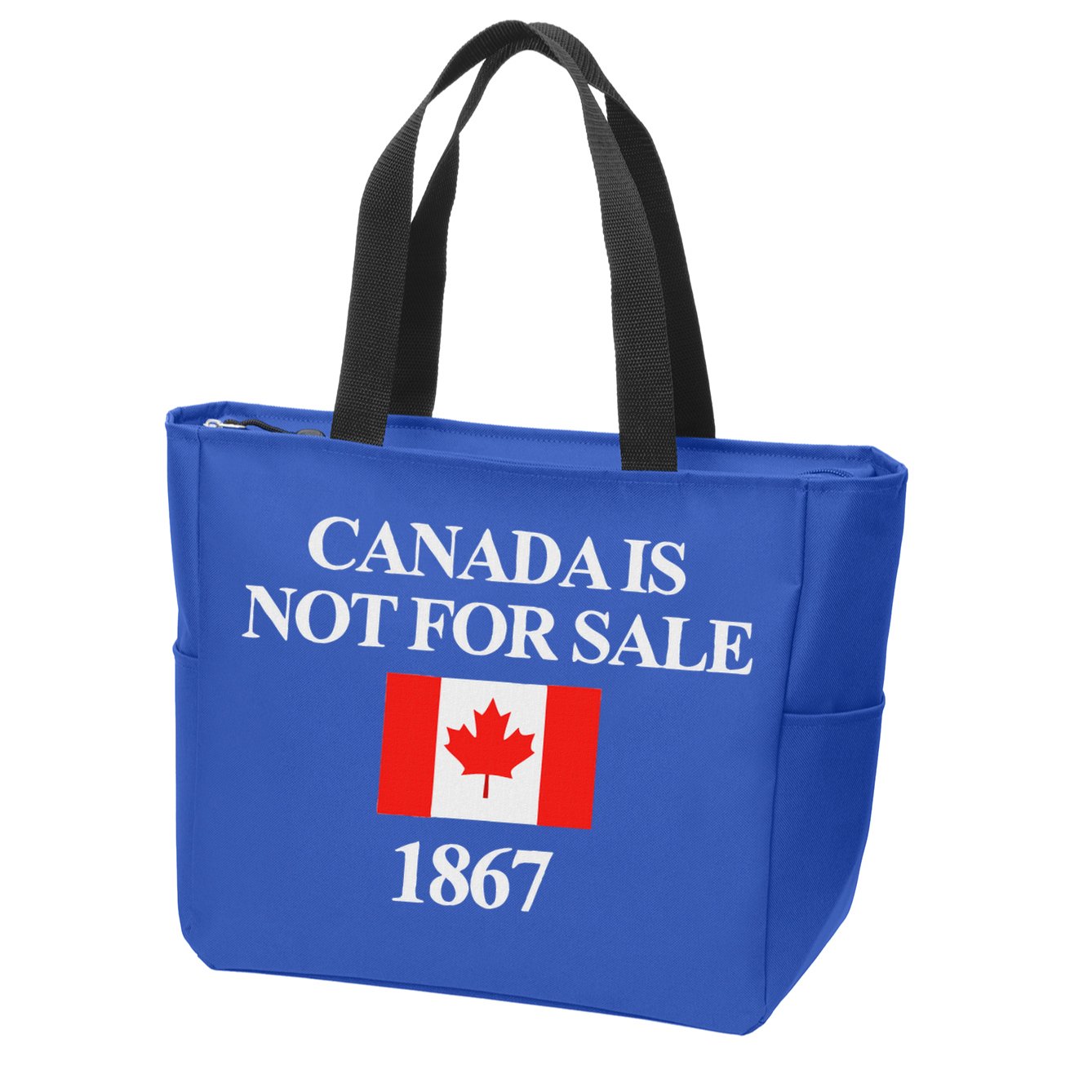 Canada Is Not For Sale 1867 Zip Tote Bag
