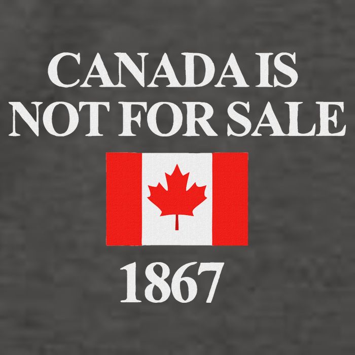 Canada Is Not For Sale 1867 Vector Backpack
