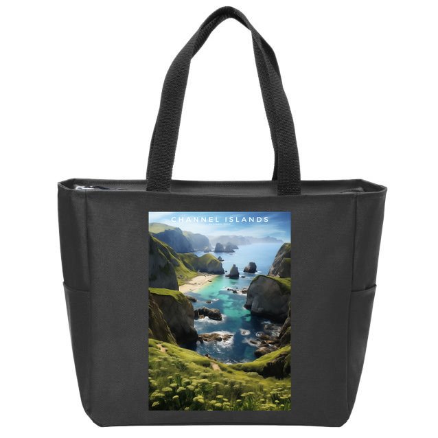 Channel Islands National Park Zip Tote Bag