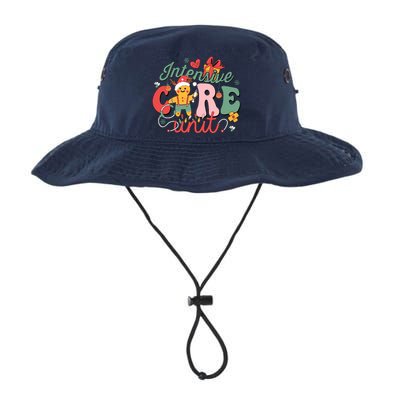 Christmas Icu Nurse Hospital Gingerbread Intensive Care Unit Legacy Cool Fit Booney Bucket Hat