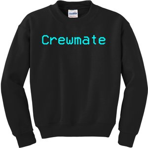 Crewmate Imposter Not Me Funny Video Gaming Joke Humor Kids Sweatshirt